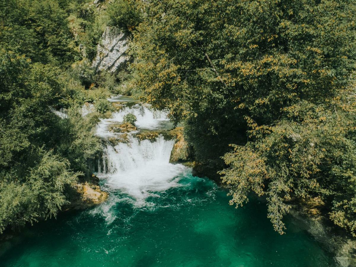 Вілла Plitvice Chalet Korana Екстер'єр фото