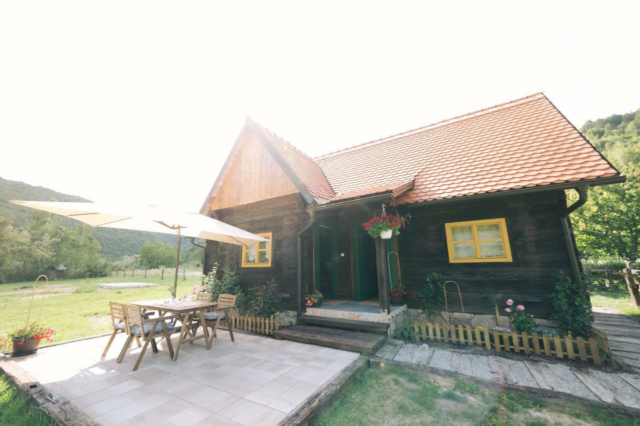 Вілла Plitvice Chalet Korana Екстер'єр фото