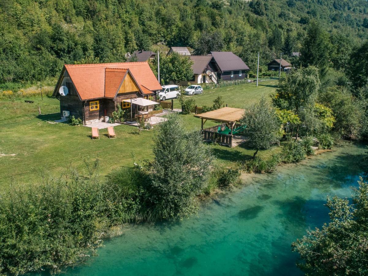 Вілла Plitvice Chalet Korana Екстер'єр фото