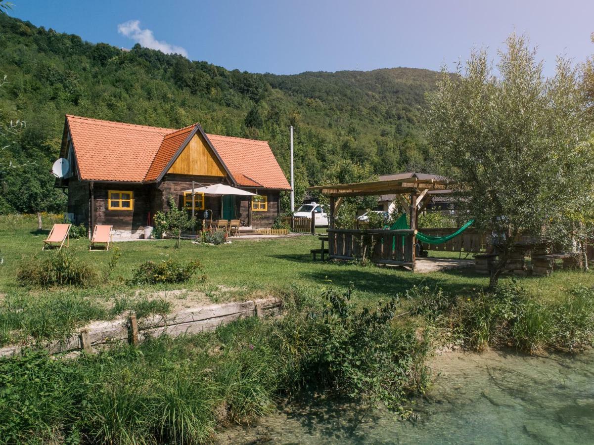 Вілла Plitvice Chalet Korana Екстер'єр фото
